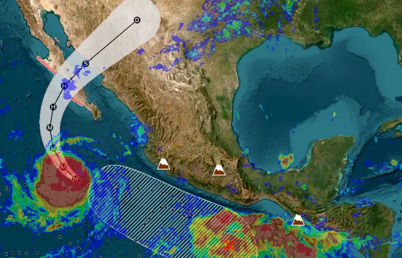 Polo mantiene fuerza de huracán y amenaza con fuertes lluvias
