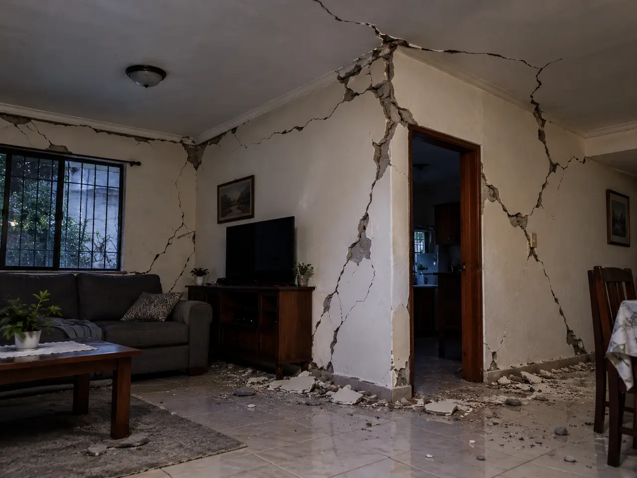 ¿Qué revisar en un edificio después de un sismo? | IMAGEN REALIZADA CON IA 