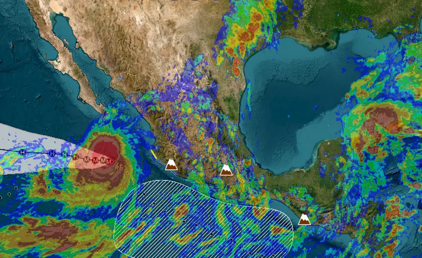 Rachel alcanza categoría 3 y amenaza con lluvias 