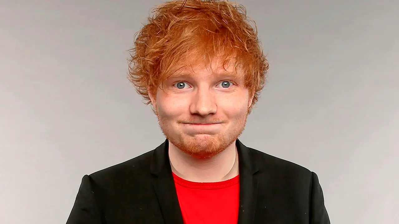 El cantante británico Ed Sheeran es el considerado el pelirrojo más famoso del mundo