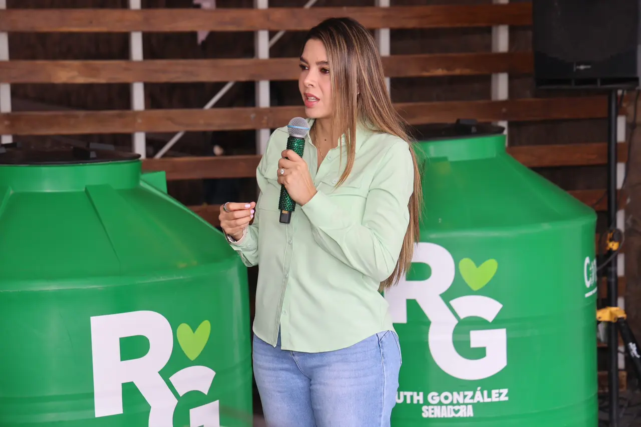 Ruth González mantiene abierta la posibilidad de contender por la gubernatura de SLP´| FOTO X @RuthGonzalezMx