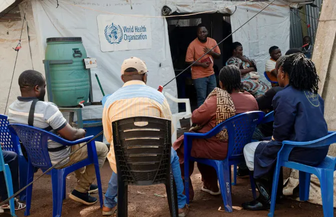 Especialista de la OMS advierte sobre el avance del brote de ébola en la República Democrática del Congo.