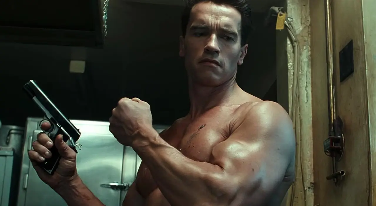 Arnold Schwarzenegger en "Terminator 2: El Juicio Final"