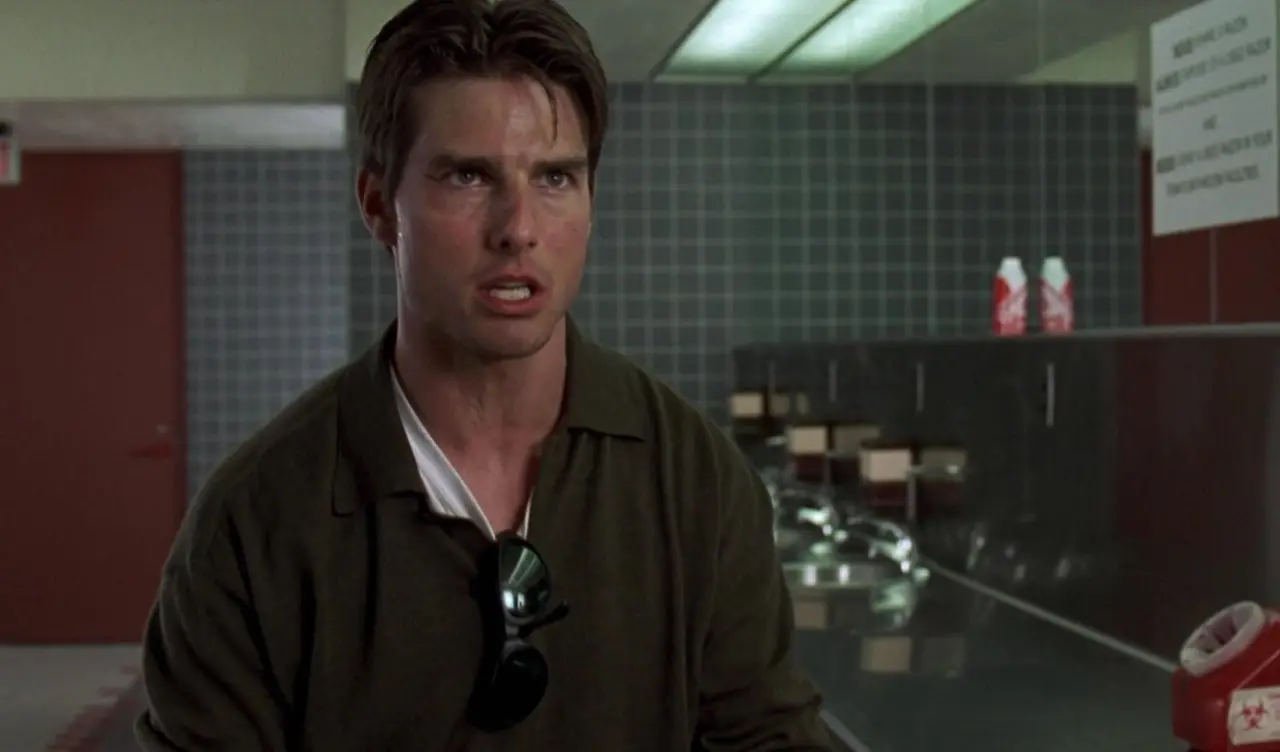 Tom Cruise en “Jerry Maguire” de Cameron Crowe