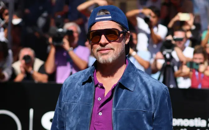 Brad Pitt durante su presentación en el Festival de Cine de San Sebastián 2026