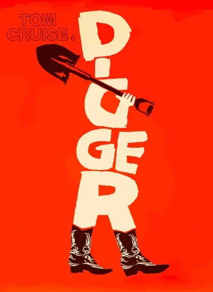 Póster oficial del la película "Digger" de Alejandro G. Iñárritu