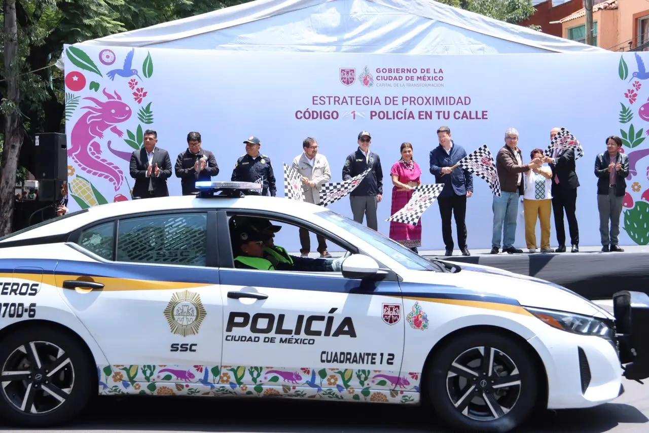 “Código 1”: SSC reforzará presencia policial en las calles. 