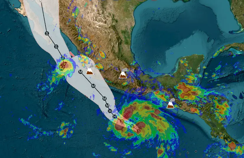 Trudy se forma en el Pacífico mexicano y podría convertirse en huracán