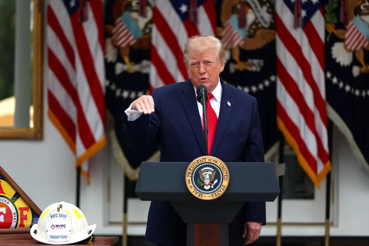 Donald Trump durante un evento en la Casa Blanca. EFE 