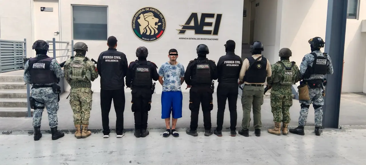 Detienen en Monterrey a presunto líder de una célula de sicarios
