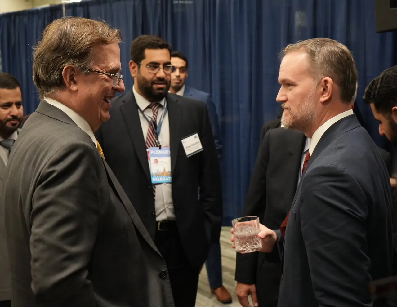 Marcelo Ebrard participa en reunión de ministros de Comercio del G20 en Milwaukee