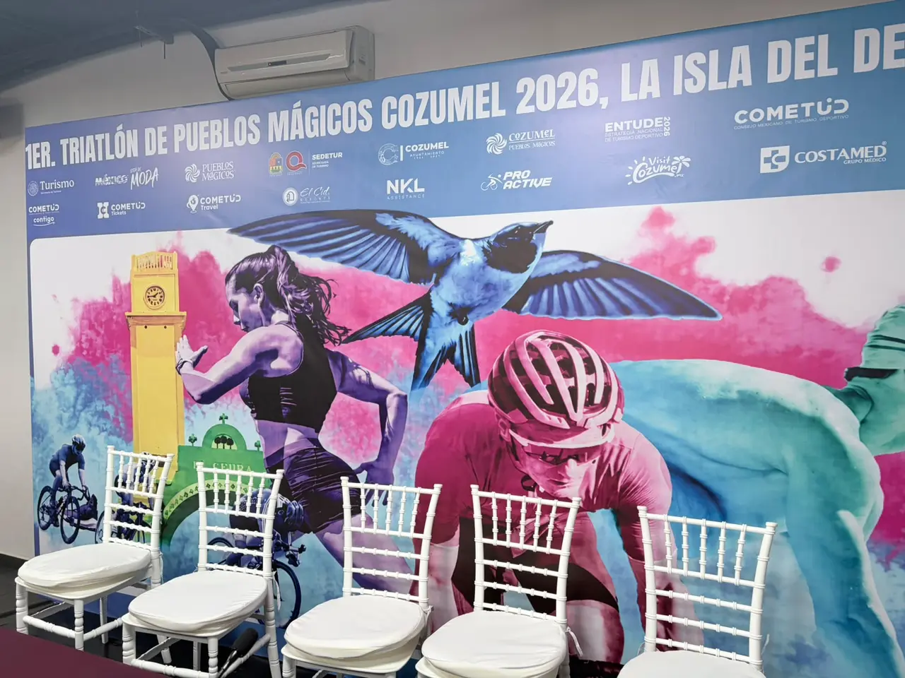 Cozumel, Quintana Roo, se prepara para recibir el Primer Triatlón de Pueblos Mágicos el próximo 18 de octubre