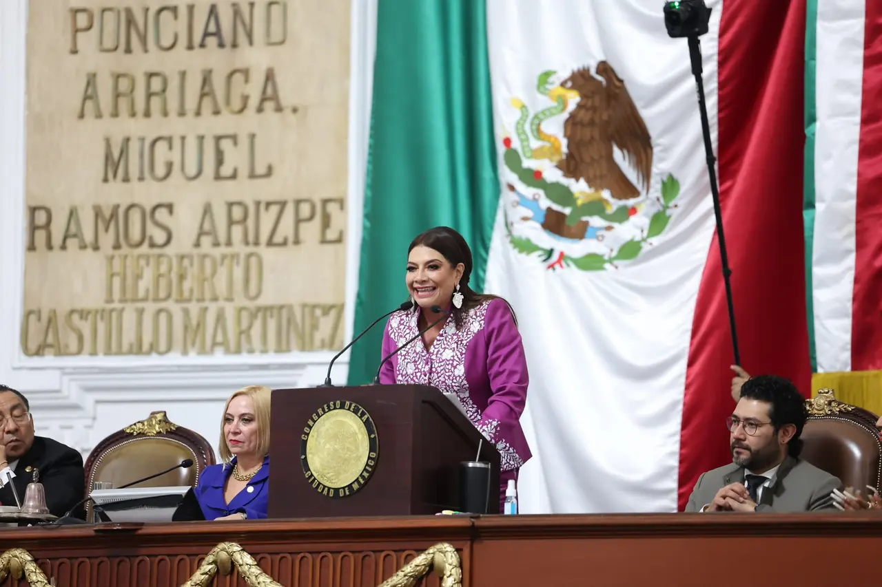 Brugada anuncia cuatro reformas y promete que no aumentará el predial en CDMX | FOTO X @DanyAlvarezca