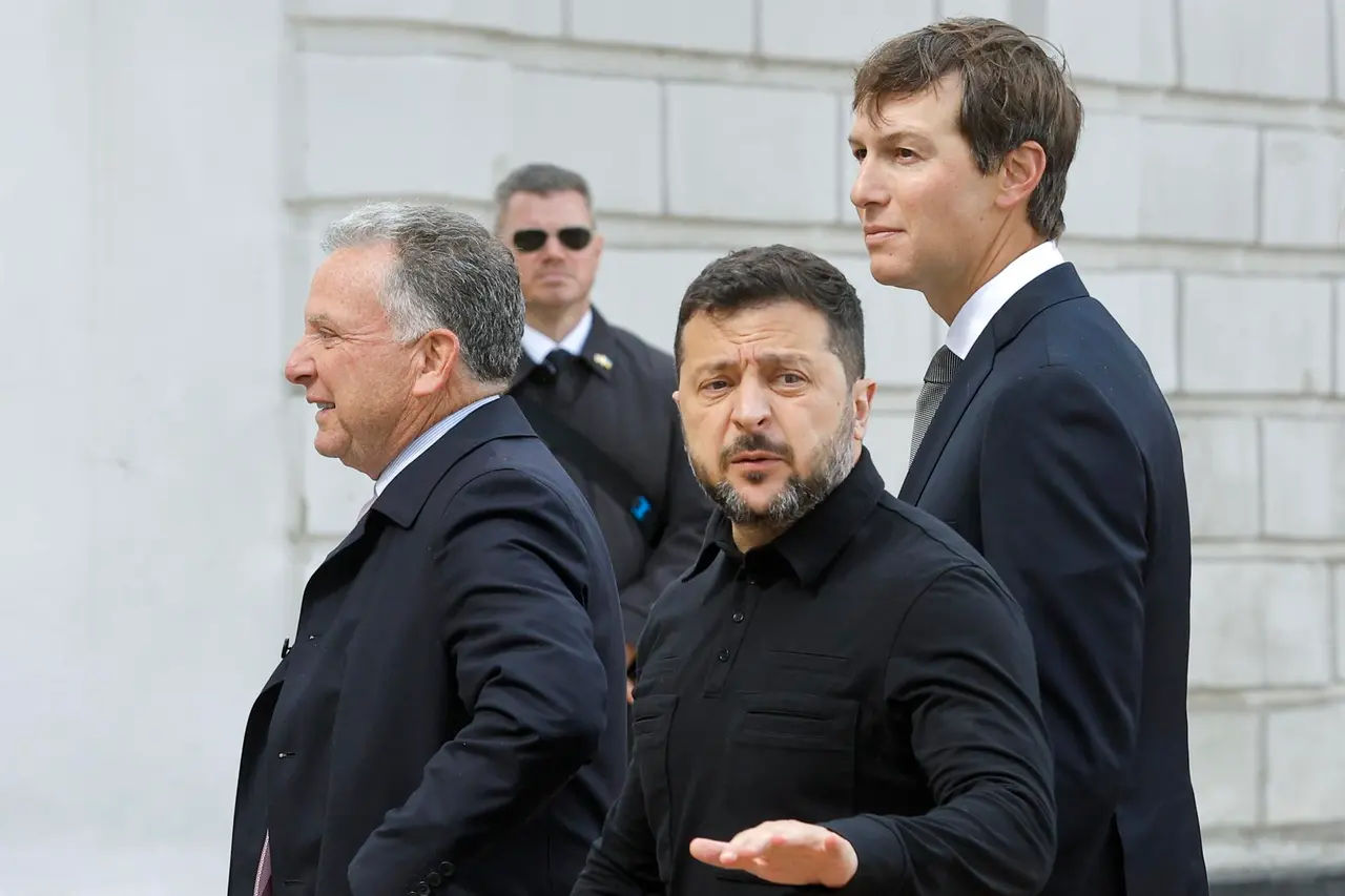 Volodímir Zelenski se reúne con Steve Witkoff y Jared Kushner en Kiev