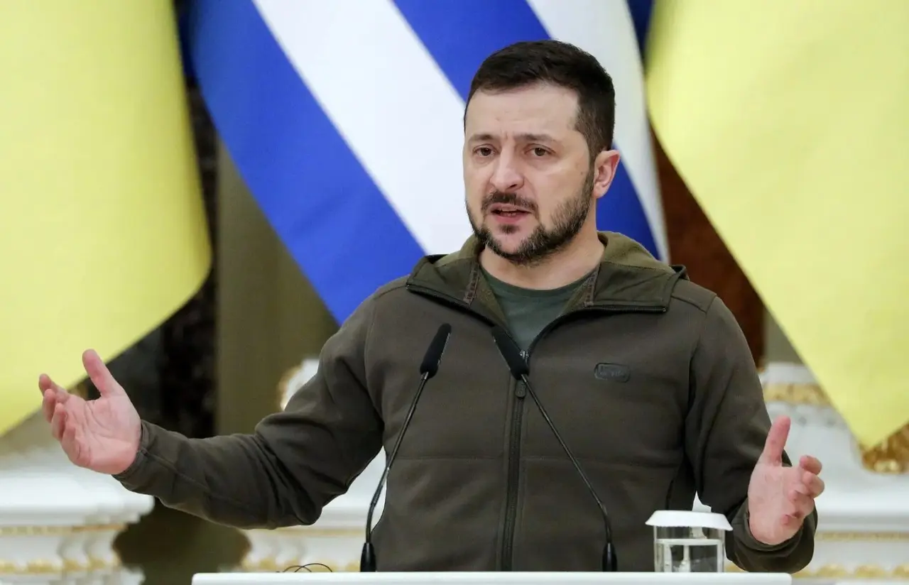 Volodímir Zelenski, presidente de Ucrania durante un acto público. EFE 