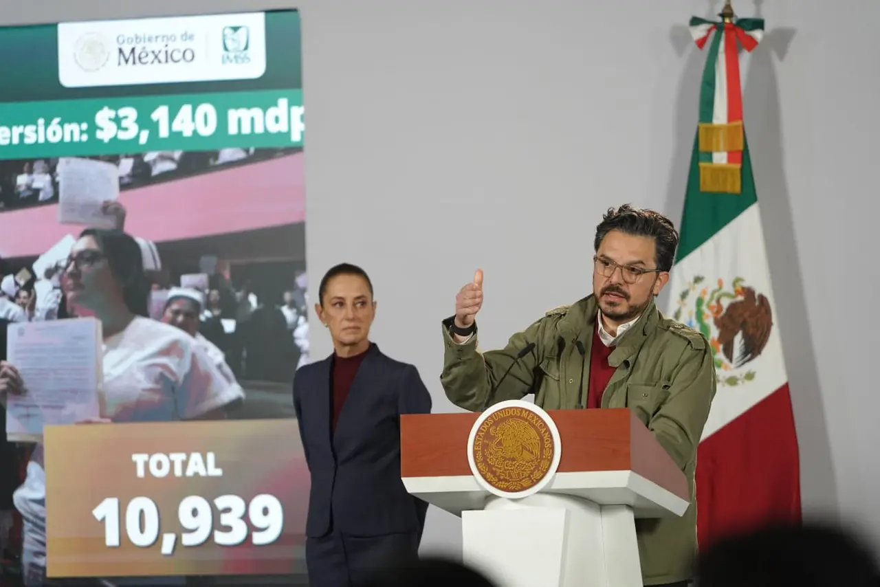 Zoé Robledo, director general del IMSS